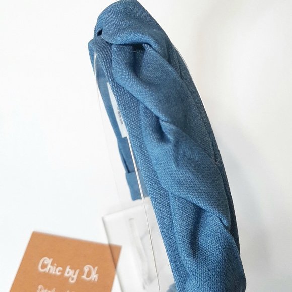 Braided headband for women, Wide hair hoop. - Picture 4 of 9